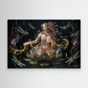 Leinwandbild: Venus aus geschmiedetem Sternenstaub – Kunstwerk für modernes Wohnen