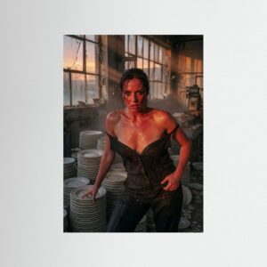Fine-Art Fotografie: Porzellanstaub und Fieber – Hochwertiger Kunstdruck