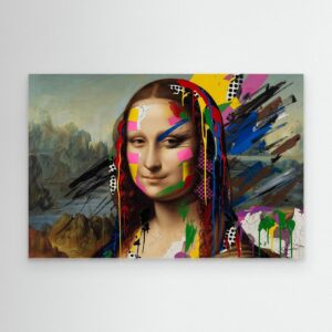 Leinwandbild: Renaissance Metamorphose im Farbrausch – Kunstwerk für modernes Wohnen