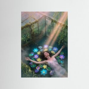 Fine-Art Fotografie: Schwebend in ewiger Ergebenheit – Hochwertiger Kunstdruck