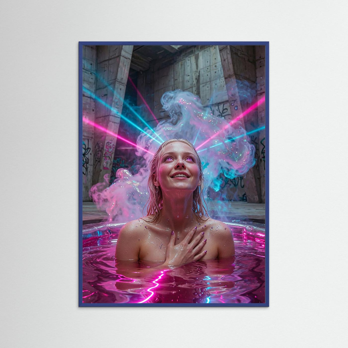 Fotografie Neonkathedrale der ewigen Hingabe - Raumansicht und Details