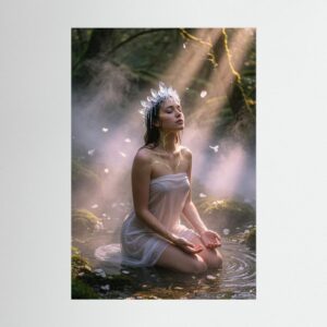 Fine-Art Fotografie: Das schmelzende Diadem der Demut – Hochwertiger Kunstdruck