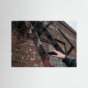 Fine-Art Fotografie: Verrostete Pragmatik – Hochwertiger Kunstdruck