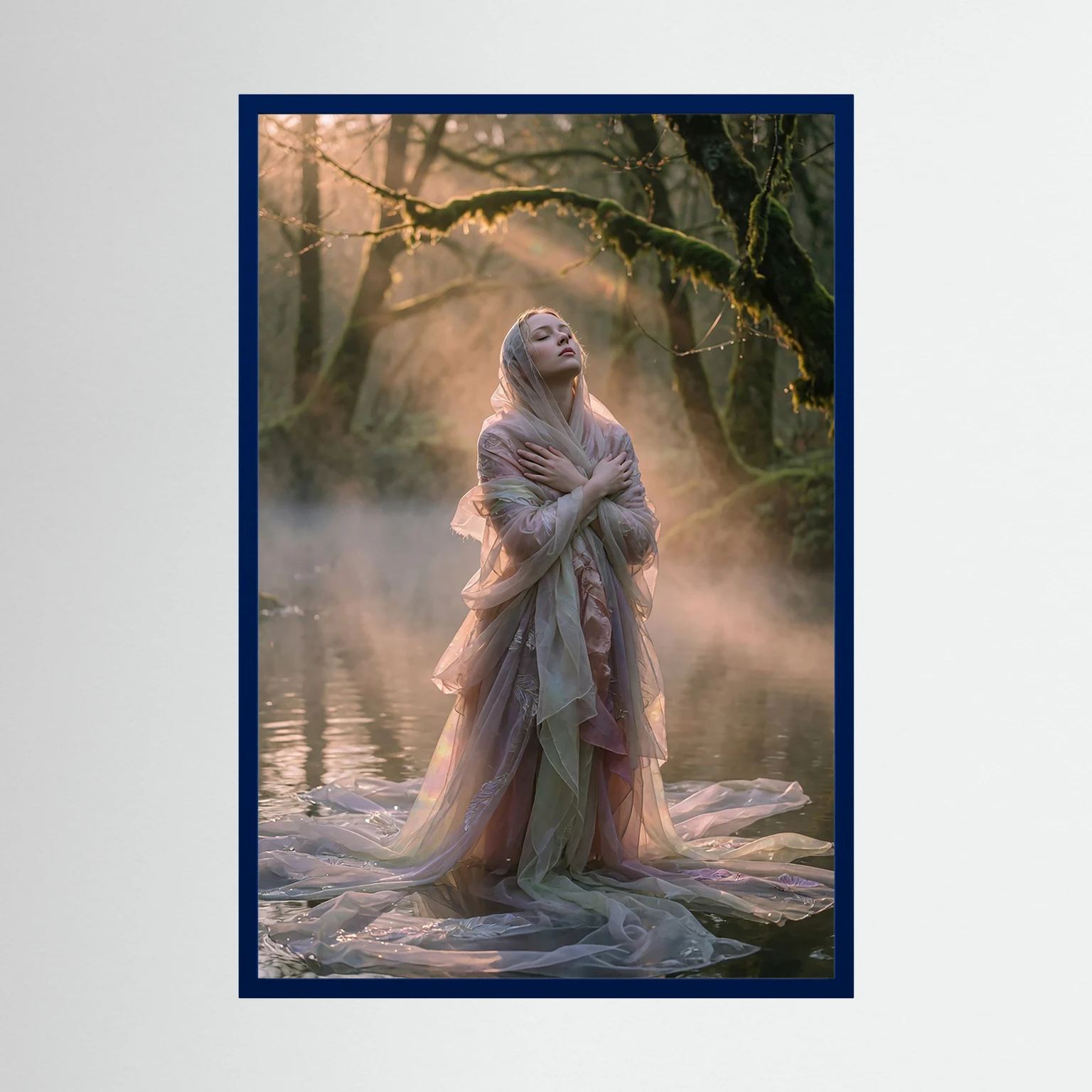 Fine-Art Fotografie: Symphonie des schwebenden Nebels – Hochwertiger Kunstdruck