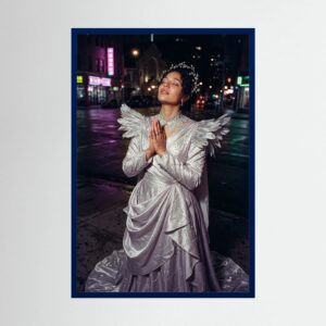 Fine-Art Fotografie: Flüssiges Silber im Mitternachtssturm – Hochwertiger Kunstdruck