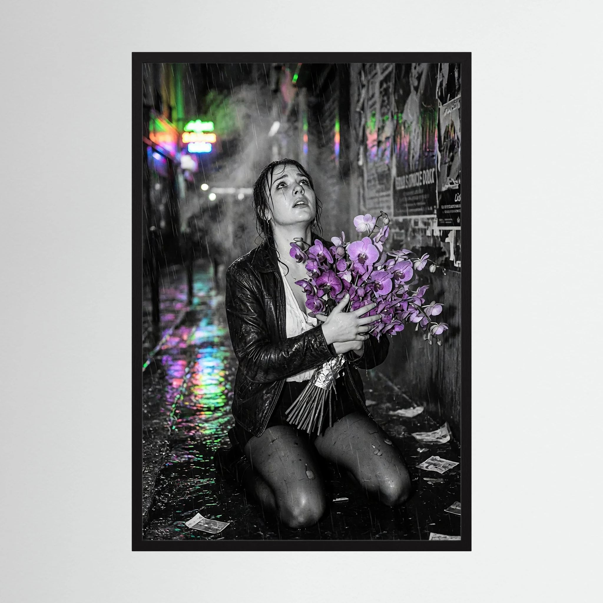 Fine-Art Fotografie: Neon im Herzblut – Hochwertiger Kunstdruck