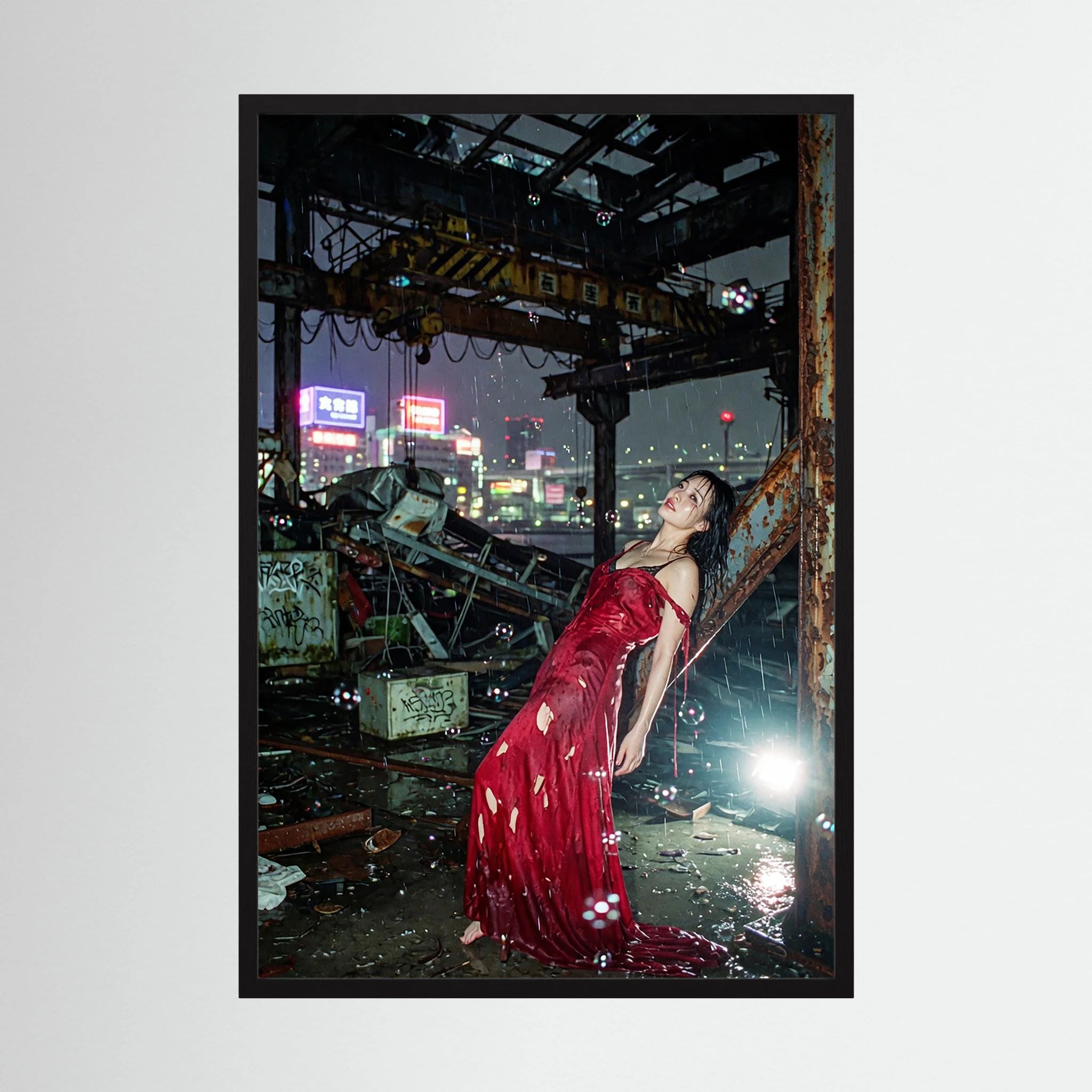 Fotografie Hingabe im kalten Eisen - Raumansicht und Details