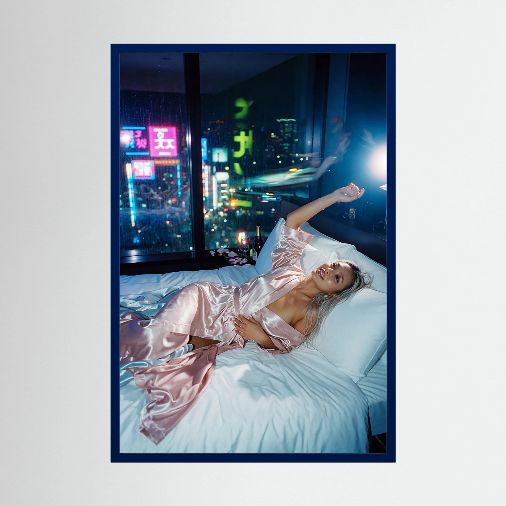 Fotografie Neonlicht und nackte Seele - Raumansicht und Details