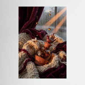 Inmitten schwebender Funken