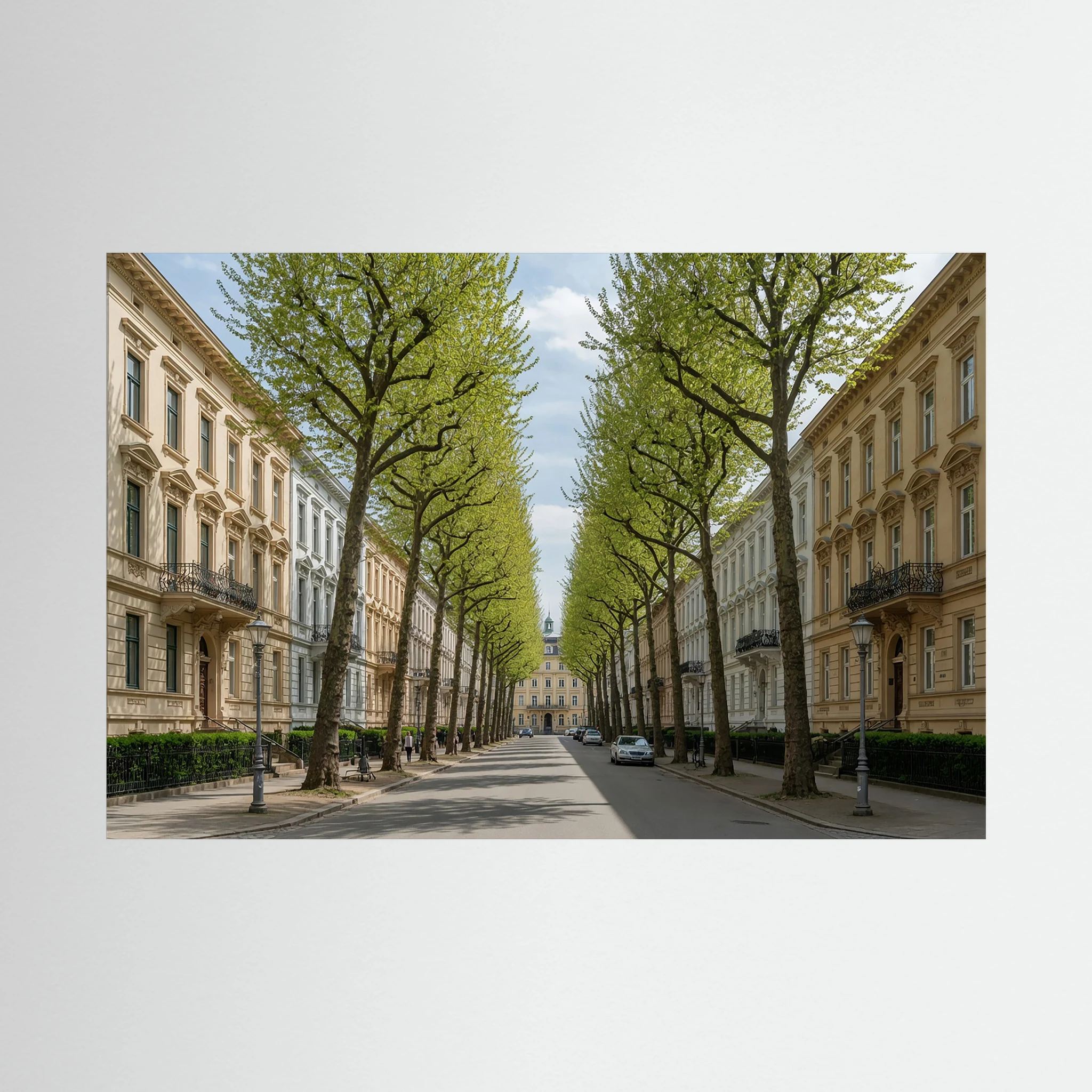 Fine-Art Fotografie: Urbane Symmetrie – Hochwertiger Kunstdruck