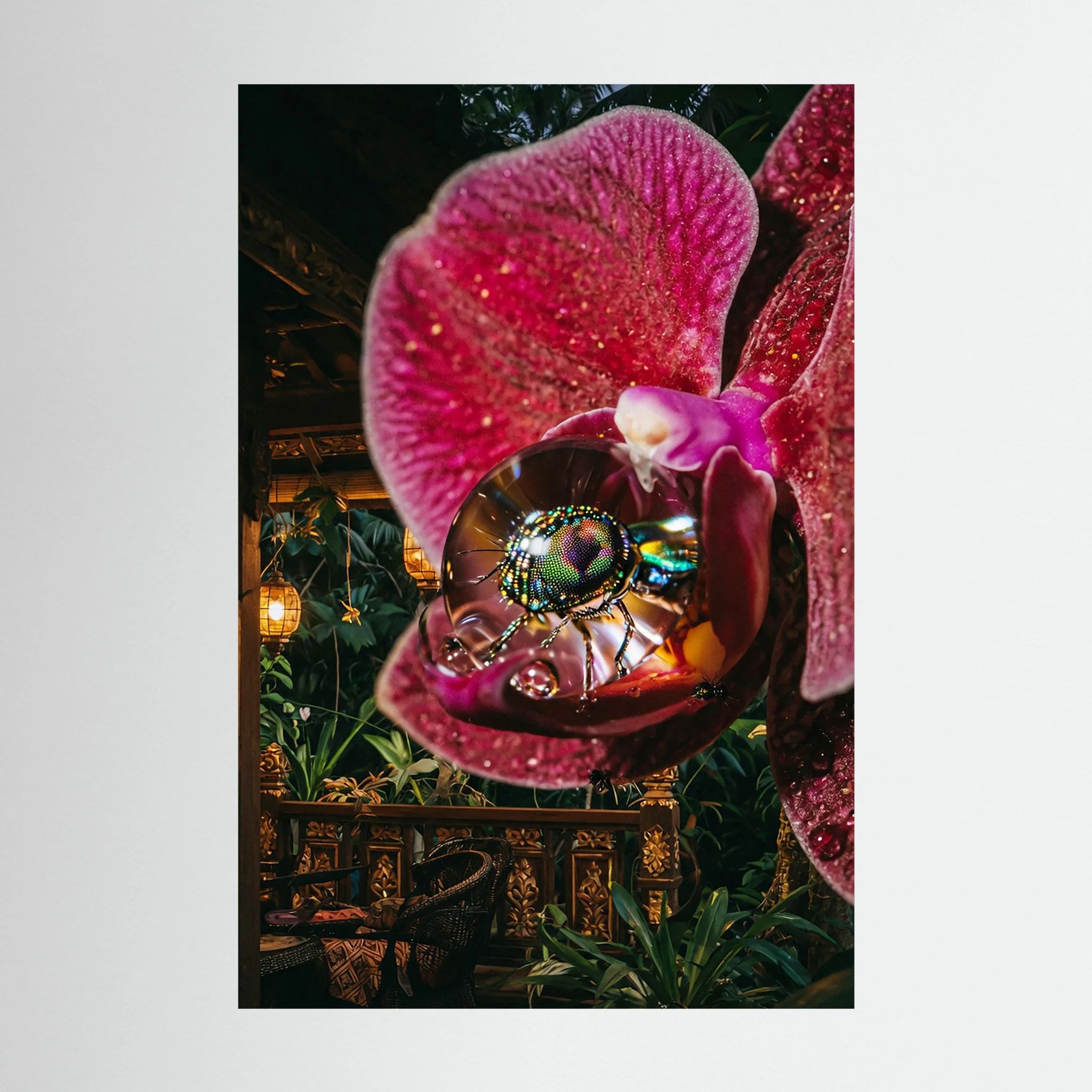 Fotografie Der Herzschlag des Dschungels - Raumansicht und Details