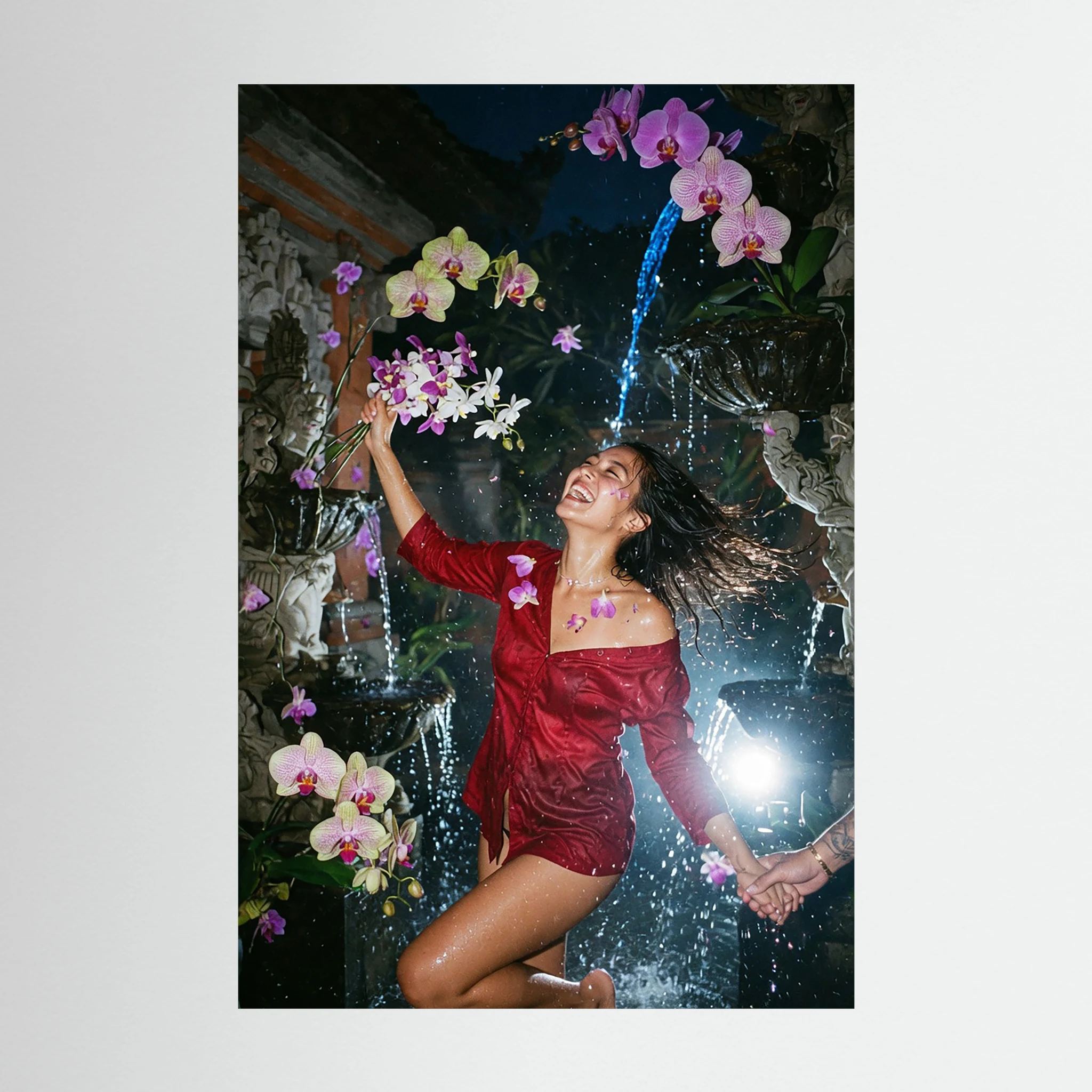 Fotografie Neon-Orchideen im balinesischen Fiebertraum - Raumansicht und Details