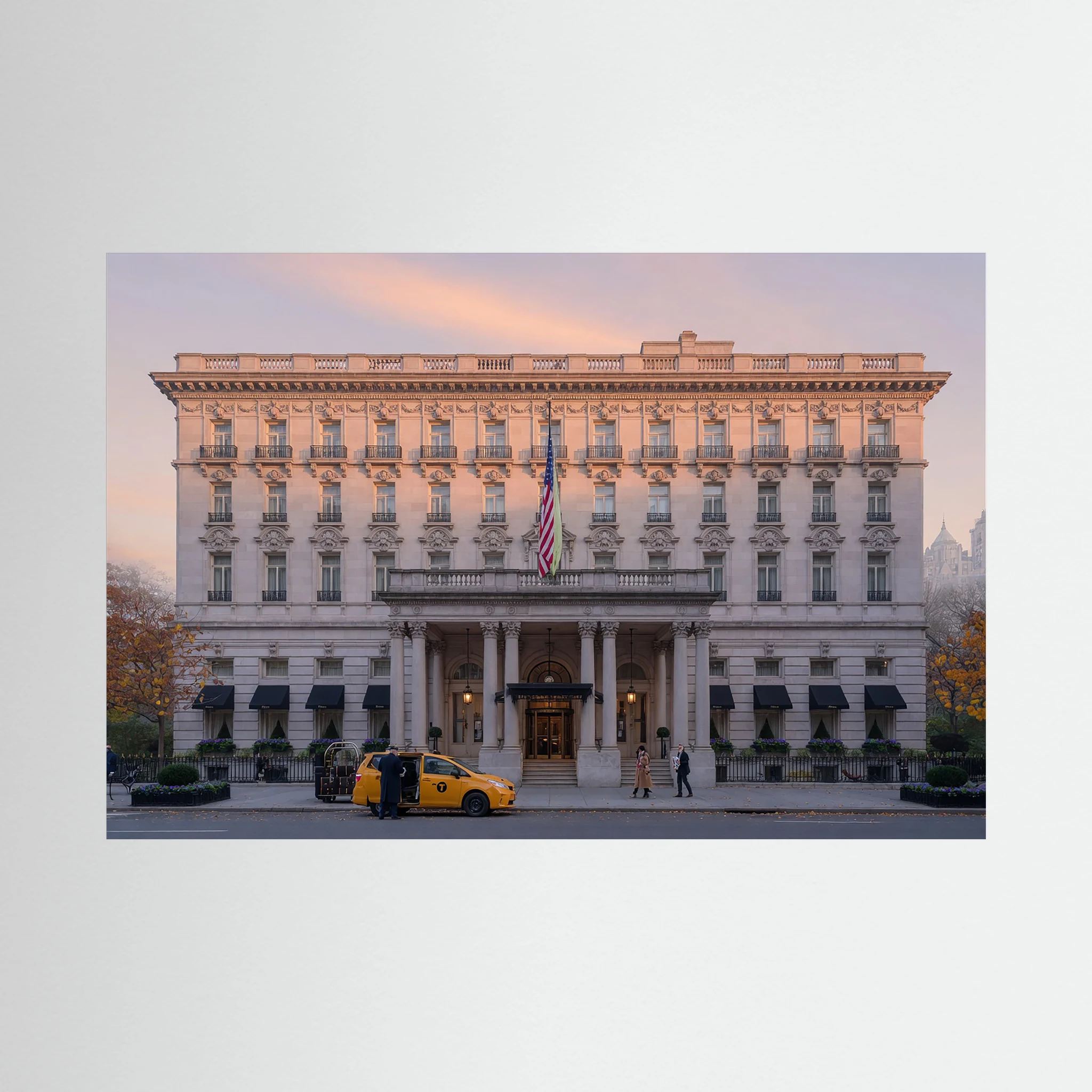 Architektur famous landmark in Hotel in New York 071015