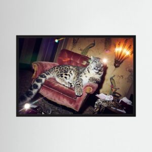 Neonkatze im GrandHotelFieber
