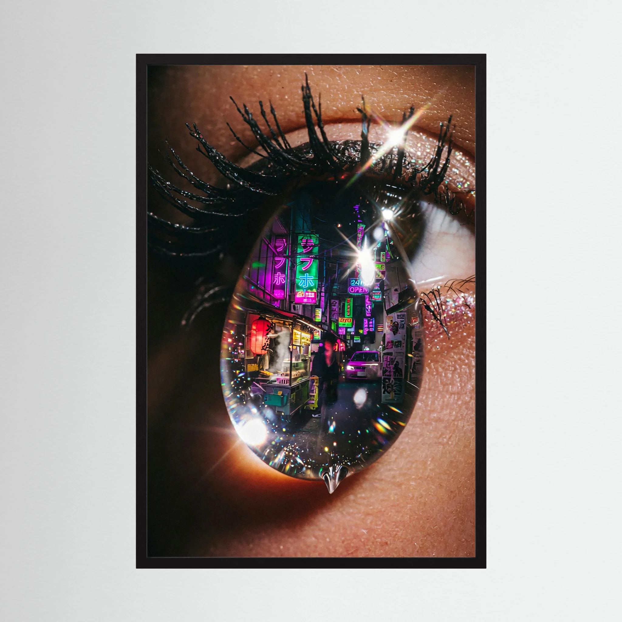 Neon im Wimpernmeer