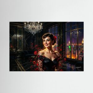 Mitternachtssonne über Manhattan