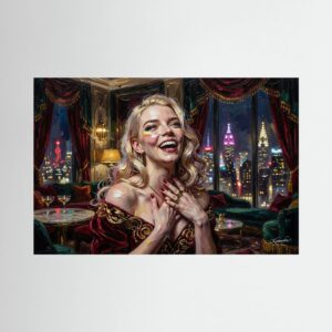 Fine-Art Fotografie: Goldene New Yorker Ekstase – Hochwertiger Kunstdruck