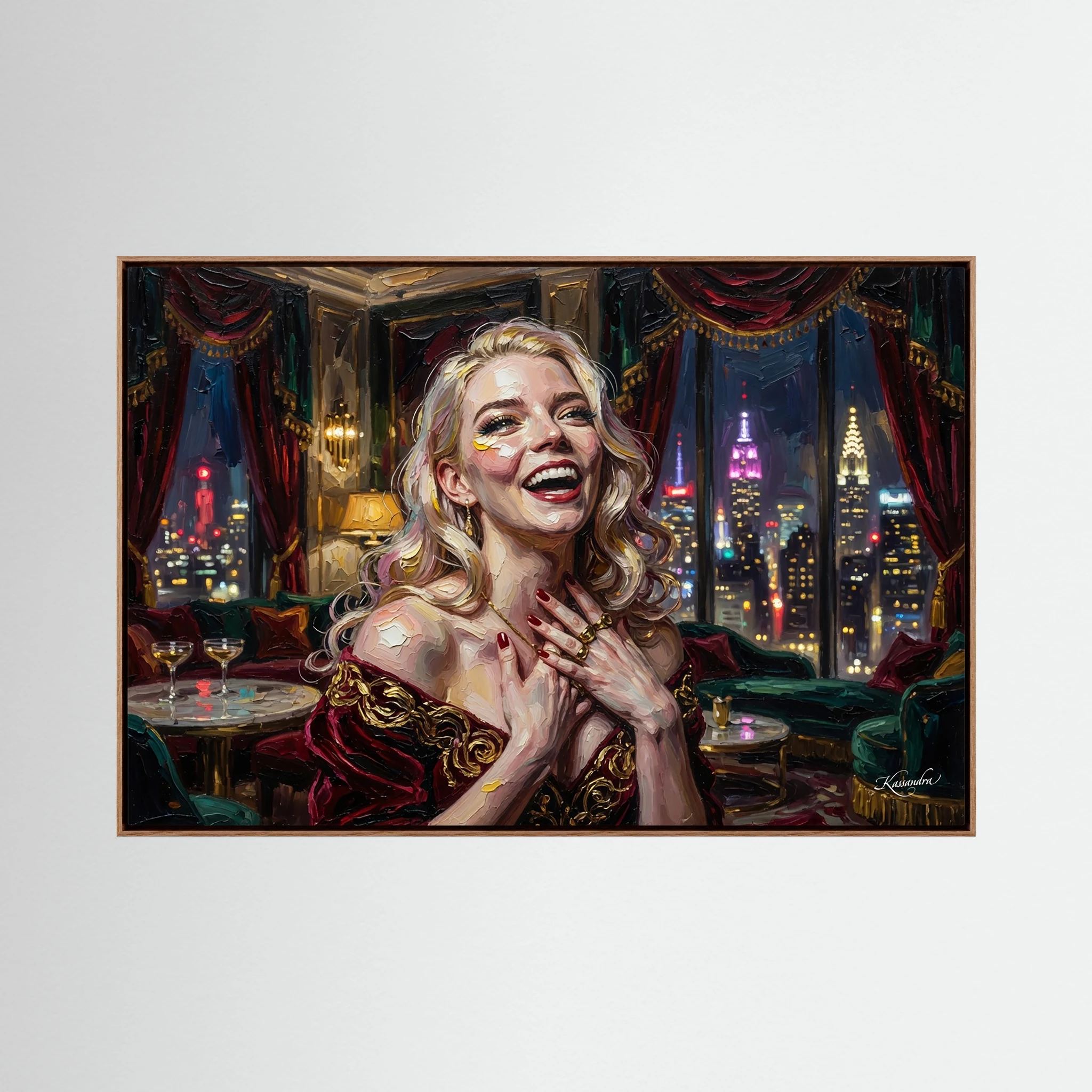 Fotografie Goldene New Yorker Ekstase - Raumansicht und Details