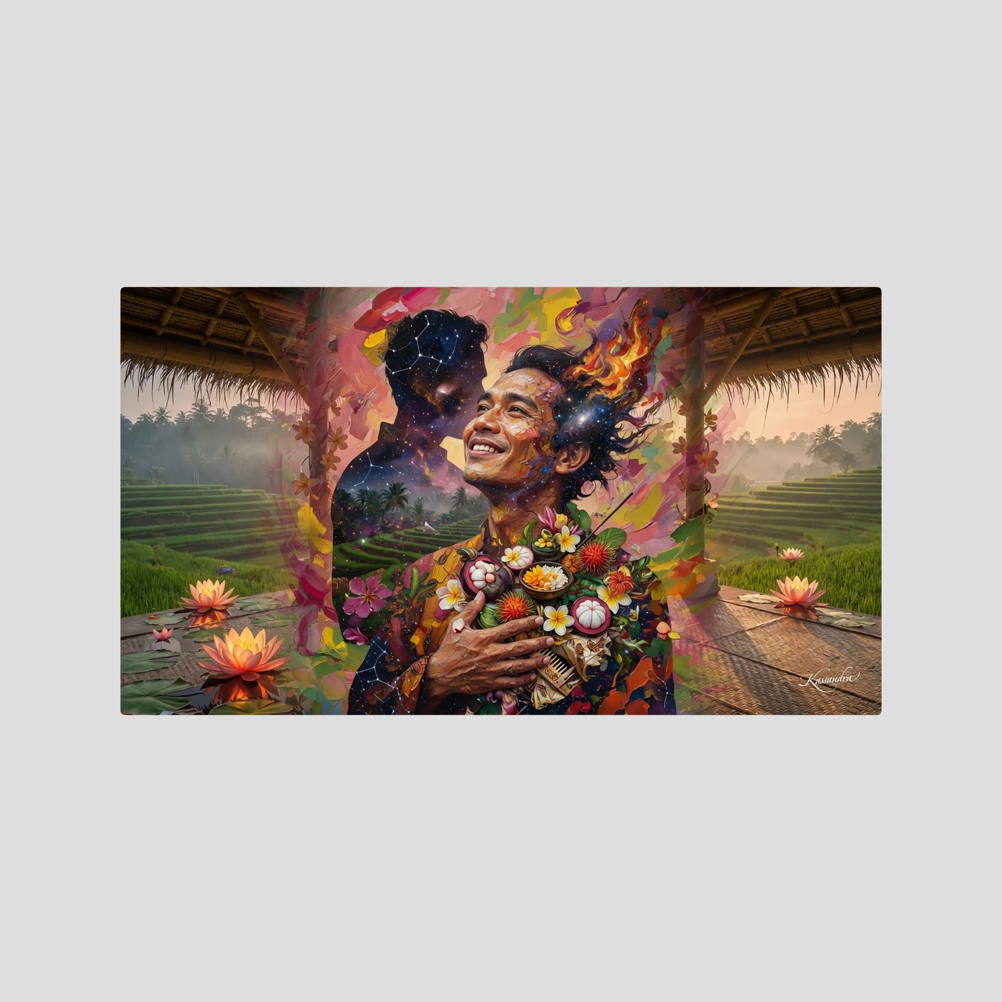Wandbild Mein Michael in Bali - Raumansicht und Details