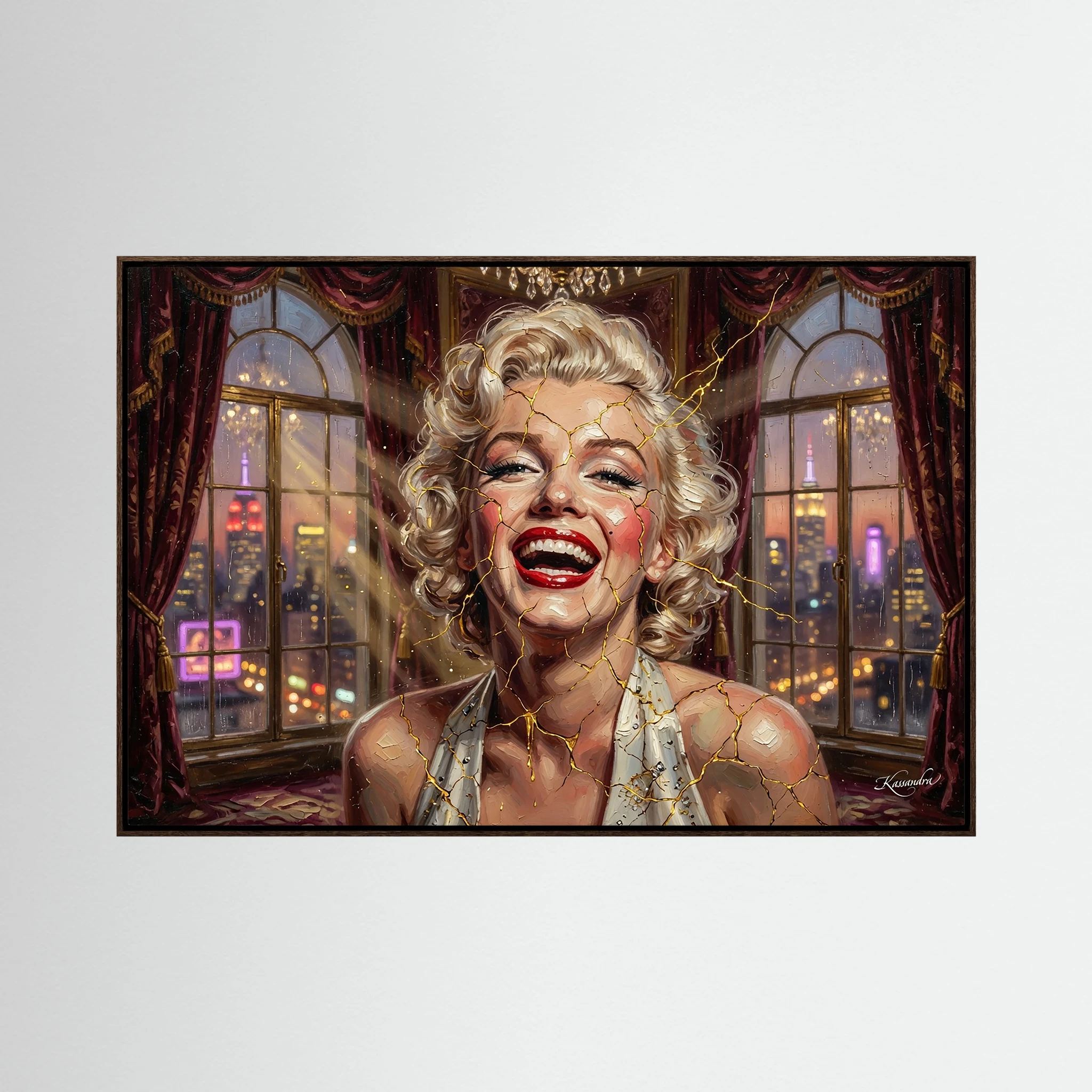 Marilyns goldenes Manhattan-Glühen