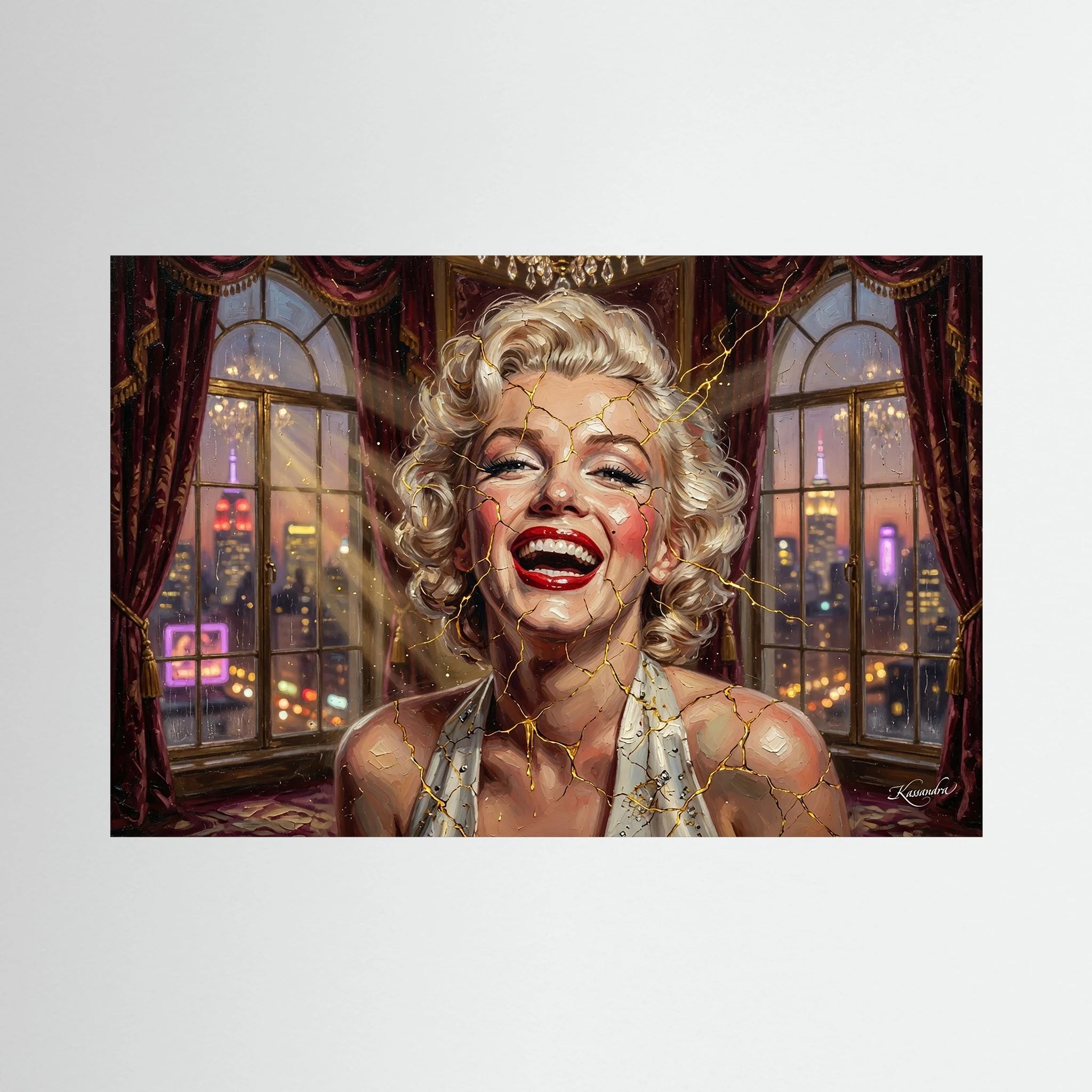 Marilyns goldenes Manhattan-Glühen